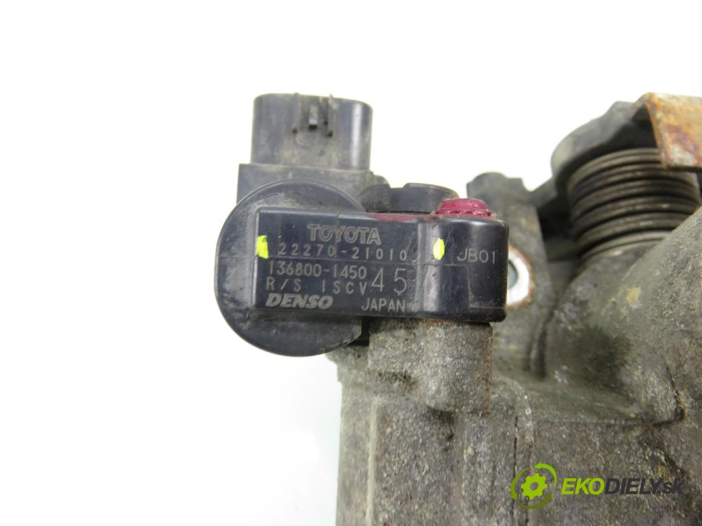 TOYOTA YARIS (_P1_) HB 2000 64,00 1.3 (SCP12_) - 2SZ-FE 1298,00 Škrtiaca klapka 2227021010 ; 8945220130 (Škrtiaca klapka)