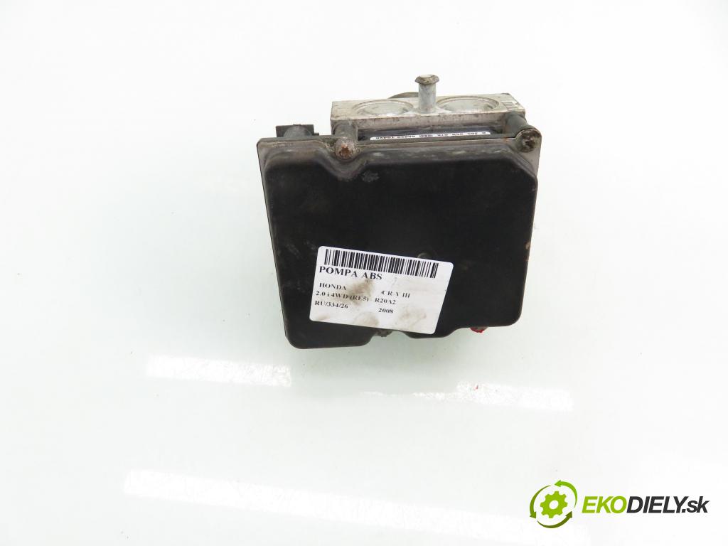HONDA CR-V III (RE_) SUV 2008 110,00 2.0 i 4WD (RE5) - R20A2 1997,00 Pumpa ABS 0265235304 ; 57110SWWE014M1 (Pumpa ABS)