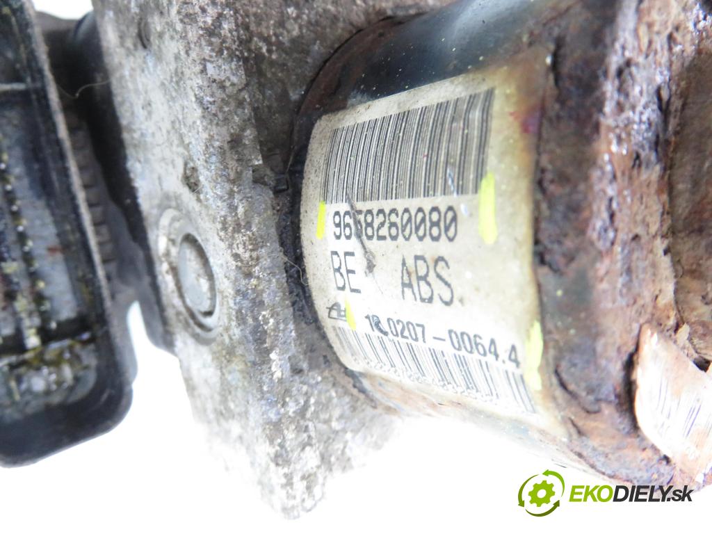 CITROEN C2 (JM_) HB 2004 44,00 1.1 - HFX (TU1JP) 1124,00 Pumpa ABS 10097011243 ; 9658260080 ; 10020700644 (Pumpa ABS)