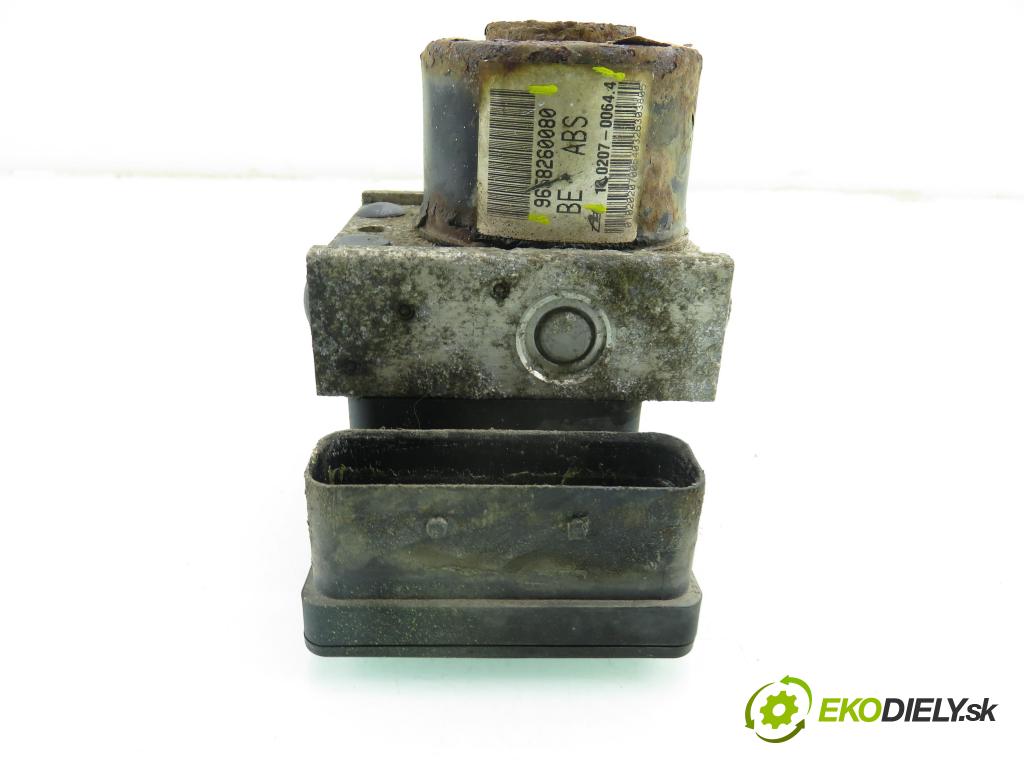 CITROEN C2 (JM_) HB 2004 44,00 1.1 - HFX (TU1JP) 1124,00 Pumpa ABS 10097011243 ; 9658260080 ; 10020700644 (Pumpa ABS)