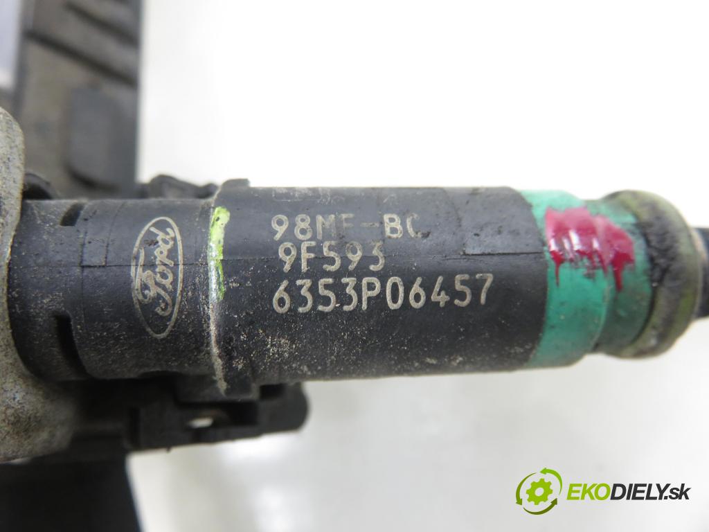 FORD FOCUS C-MAX (DM2) MINIVAN 2007 74,00 1.6 - HWDA 1596,00 lišta vstřikovací 98MF9F593BC ; 98MFBC ; 5M5G9H487BA (Vstřikovací lišta)