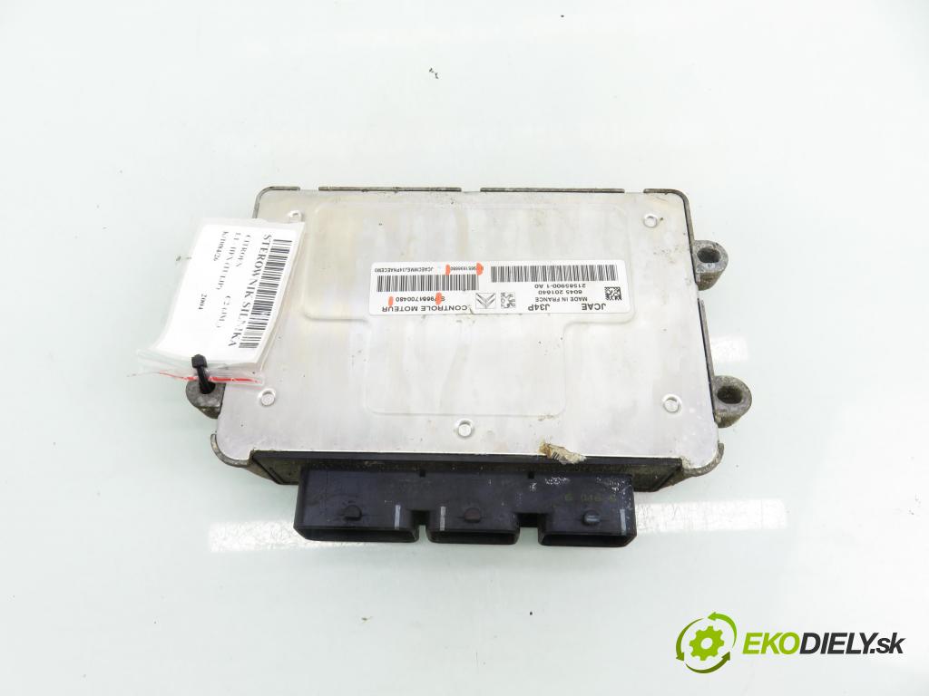 CITROEN C2 (JM_) HB 2004 44,00 1.1 - HFX (TU1JP) 1124,00 Riadiaca jednotka Motor 9661700480 ; 9651696680