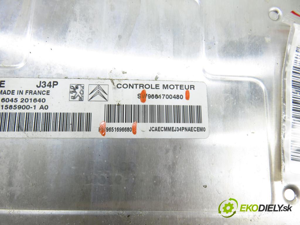 CITROEN C2 (JM_) HB 2004 44,00 1.1 - HFX (TU1JP) 1124,00 Riadiaca jednotka Motor 9661700480 ; 9651696680
