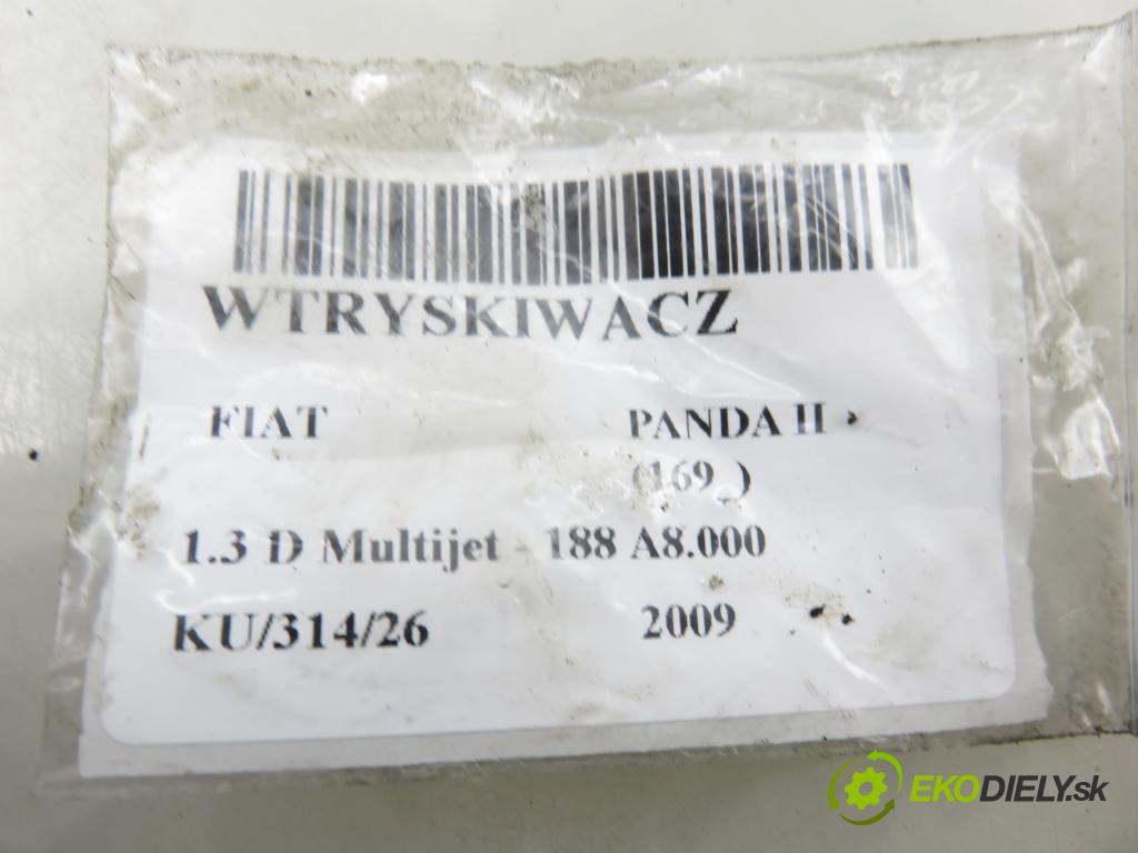 FIAT PANDA (169_) HB 2009 51,00 1.3 D Multijet - 188 A8.000 1248,00 vstrekovač 0445110083 (Vstrekovač paliva)