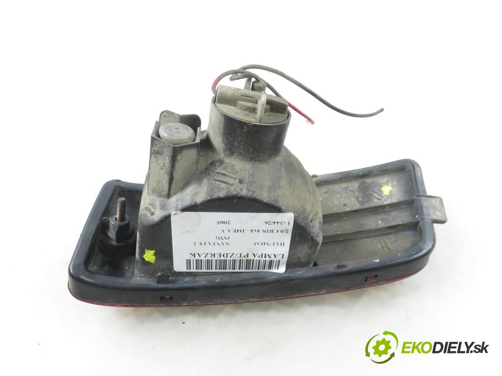 HYUNDAI SANTA FÉ I (SM) SUV 2005 92,00 2.0 CRDi 4x4 - D4EA-V 1991,00 Svetlo