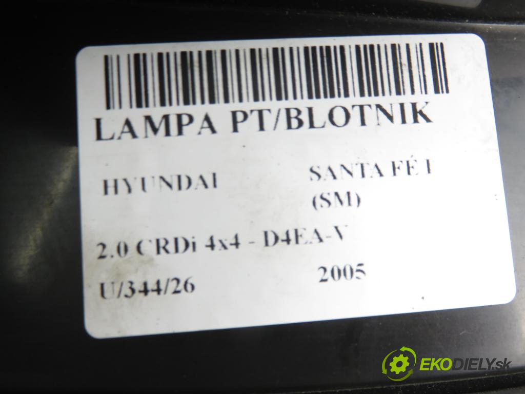 HYUNDAI SANTA FÉ I (SM) SUV 2005 92,00 2.0 CRDi 4x4 - D4EA-V 1991,00 Svetlo pravé zadné
