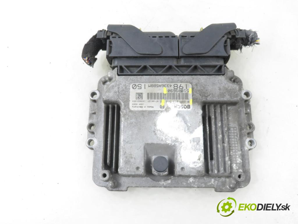 FIAT BRAVO II (198_) HB 2007 110,00 1.9 D Multijet - 937 A5.000 1910,00 Riadiaca jednotka Motor 0281013580 ; 51809690