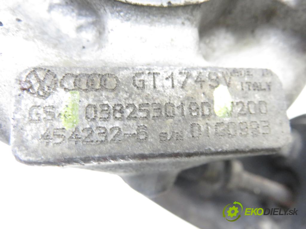 VW GOLF IV (1J1) HB 2001 81,00 1.9 TDI 110 - ASV 1896,00 RYCHLONABÍJEČKA: 038253019D (Kompletní turbodmychadlo)