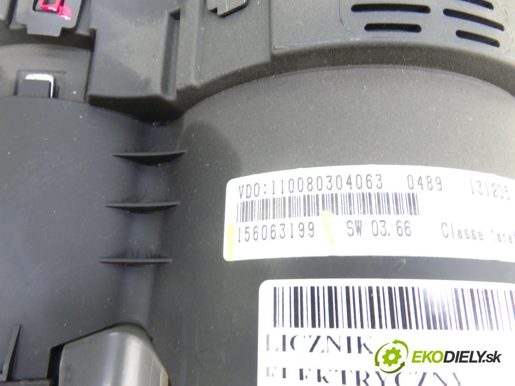 ALFA ROMEO 147 (937_) HB 2006 88,00 1.9 JTDM 8V (937.AXD1A, 937.AXU1A, 937.BXU1A) - 93 1910,00 Prístrojovka elektrický 156063199