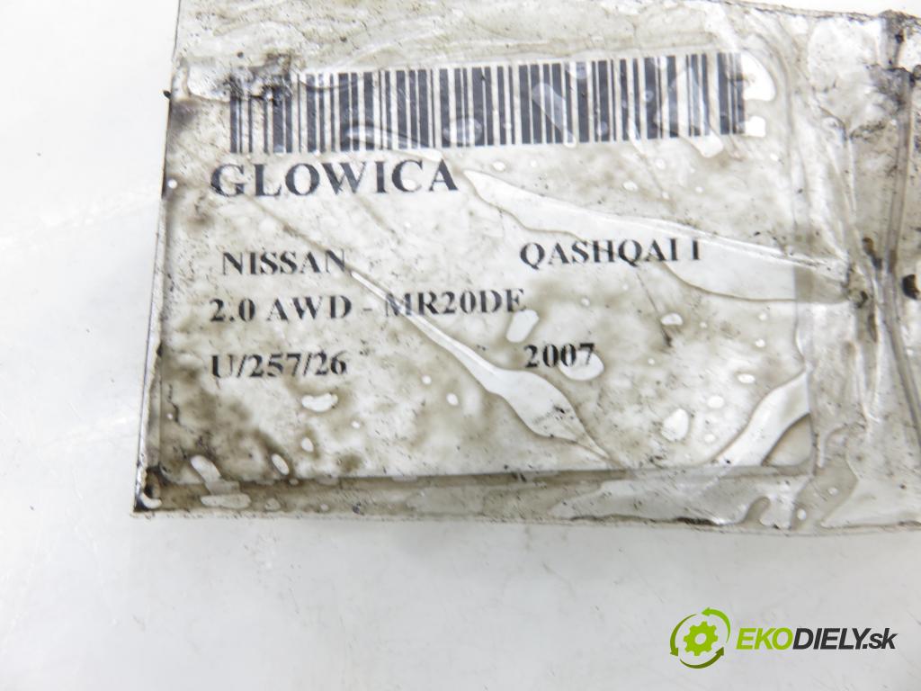 NISSAN QASHQAI / QASHQAI +2 I (J10, JJ10) CROSSOVER 2007 104,00 2.0 AWD - MR20DE 1997,00 hlava