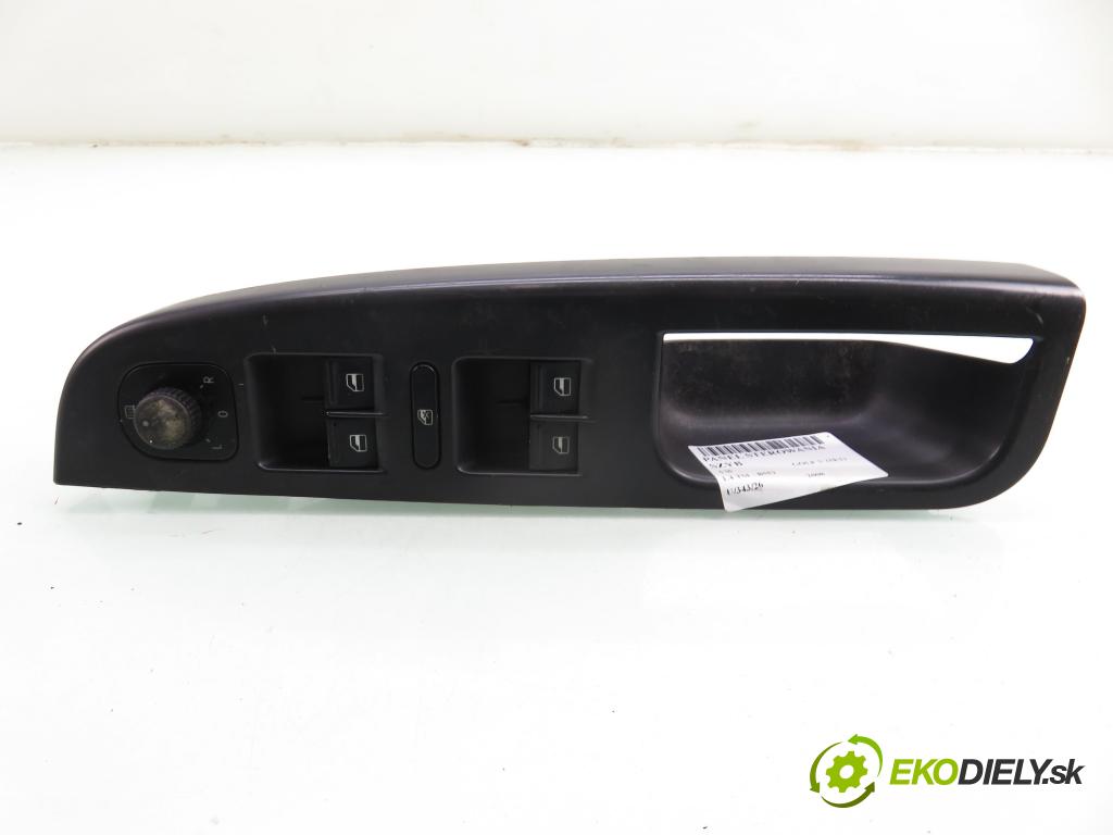 VW GOLF V (1K1) HB 2008 103,00 1.4 TSI 140 - BMY 1390,00 Panel ovládaní oken 1K4868049C ; 1K0959565H