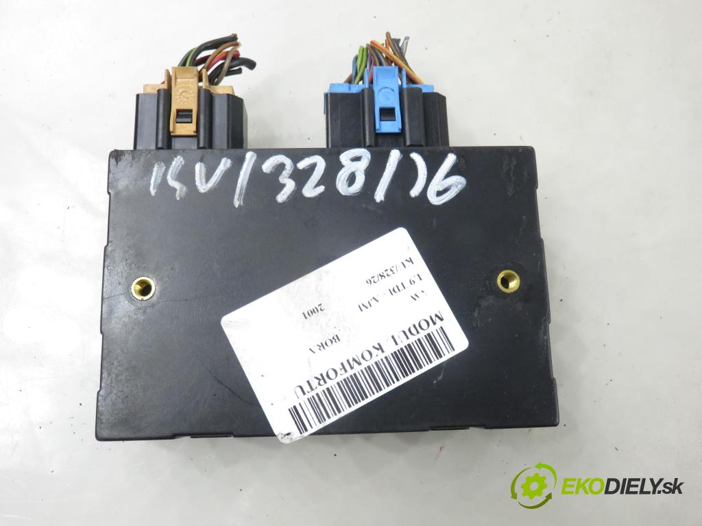 VW BORA (1J2) SEDAN 2001 85,00 1.9 TDI PD 115 - AJM 1896,00 MODUL komfortu 1J0959799AH ; 5DK00795451