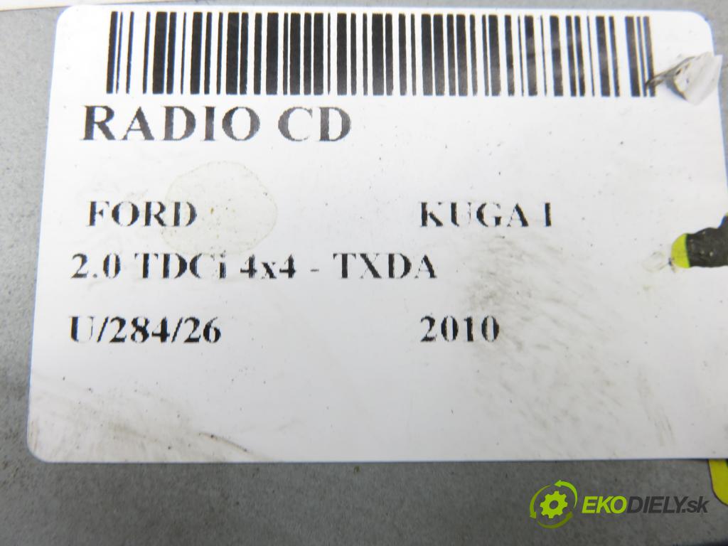 FORD KUGA I SUV 2010 120,00 2.0 TDCi 4x4 - TXDA 1997,00 RADIO CD 9V4T18K931AA