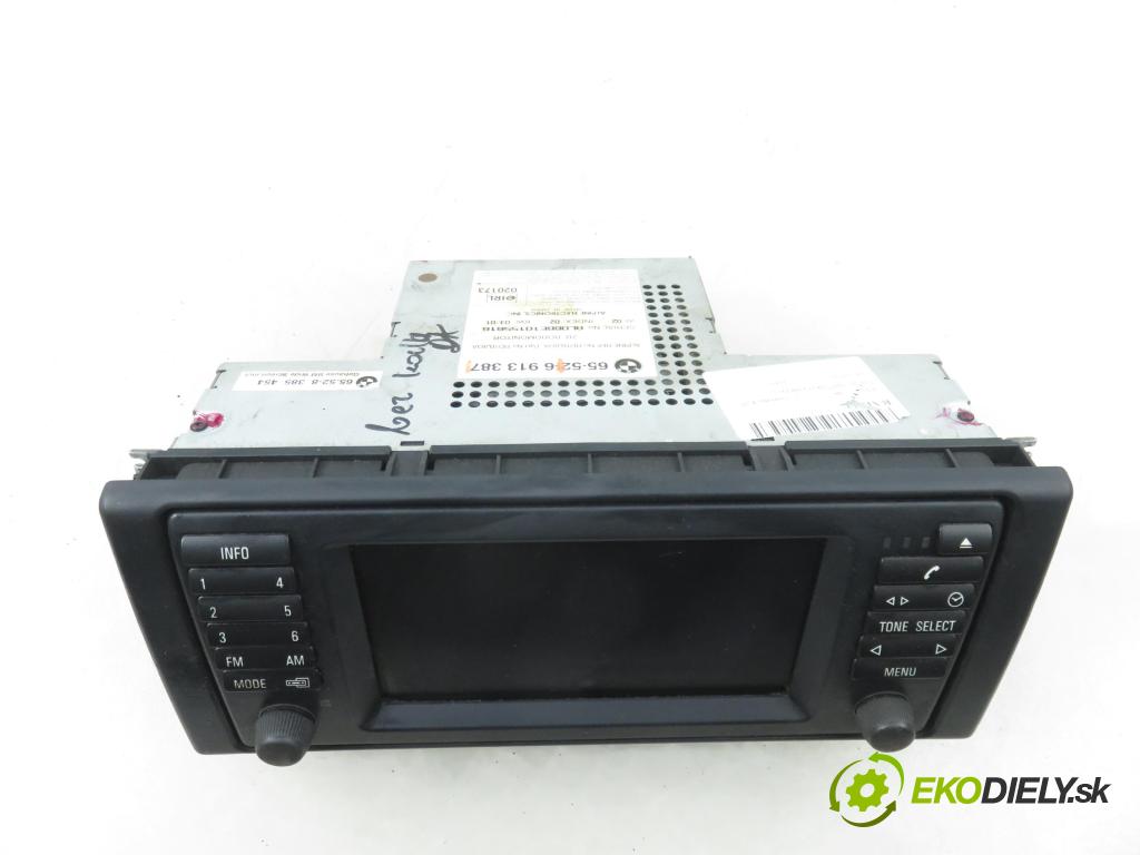 BMW 5 Touring (E39) KOMBI 2001 142,00 530 d - M57 D30 (306D1) 2926,00 RADIO 6913387