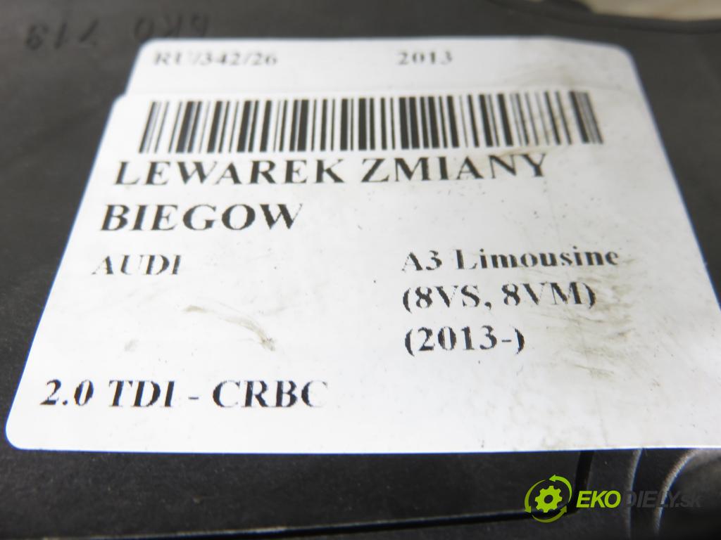 AUDI A3 Limousine (8VS, 8VM) SEDAN 2013 110,00 2.0 TDI - CRBC 1968,00 ZVEDÁK: 8V1713023D