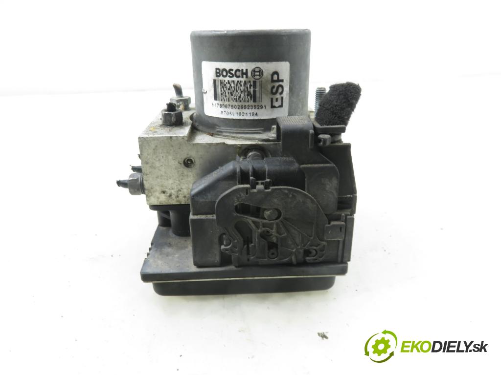 FIAT BRAVO II (198_) HB 2007 110,00 1.9 D Multijet - 937 A5.000 1910,00 Pumpa ABS 0265950670 ; 0265235291 ; 51789679 (Pumpa ABS)
