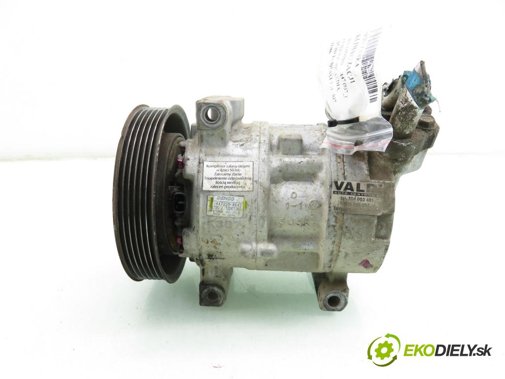 ALFA ROMEO 147 (937_) HB 2006 88,00 1.9 JTDM 8V (937.AXD1A, 937.AXU1A, 937.BXU1A) - 93 1910,00 KOMPRESOR: klimatizácie 4472208642 (Kompresor klimatizácie)