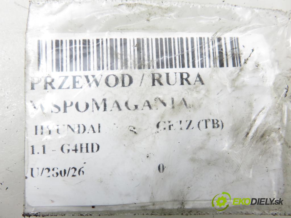 HYUNDAI GETZ (TB) HB 2003 46,00 1.1 - G4HD 1086,00 rúrka / Rúra servočerpadlo