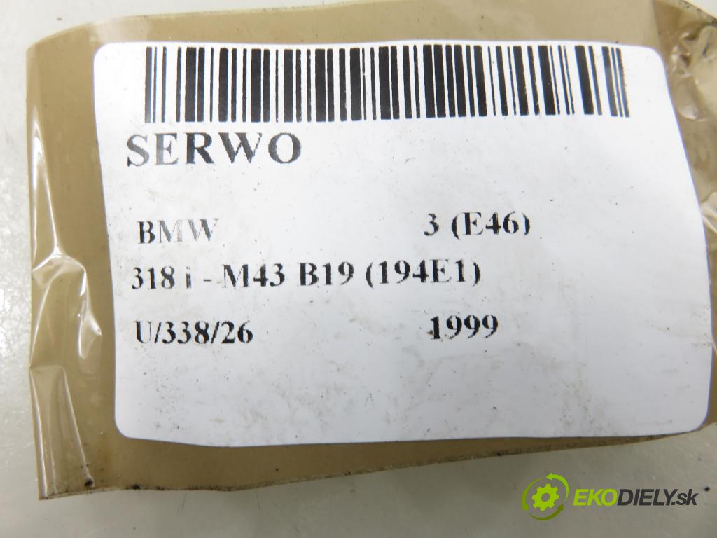 BMW 3 (E46) SEDAN 1999 87,00 318 i - M43 B19 (194E1) 1895,00 Posilovač 03786201014 ; 1164442 (Servočerpadlo)