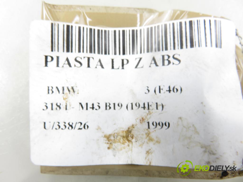 BMW 3 (E46) SEDAN 1999 87,00 318 i 118 - M43 B19 (194E1) 1895,00 náboj LP ABS