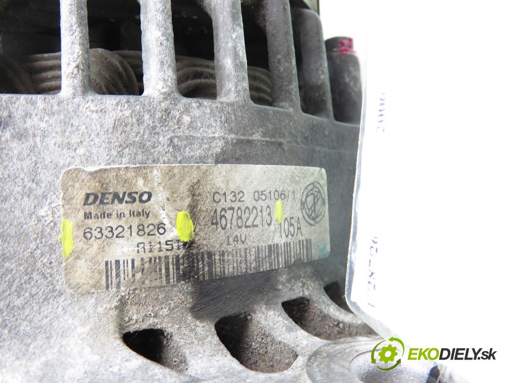 ALFA ROMEO 147 (937_) HB 2006 88,00 1.9 JTDM 8V (937.AXD1A, 937.AXU1A, 937.BXU1A) - 93 1910,00 Alternátor 46782213 ; 63321826 (Alternátor)