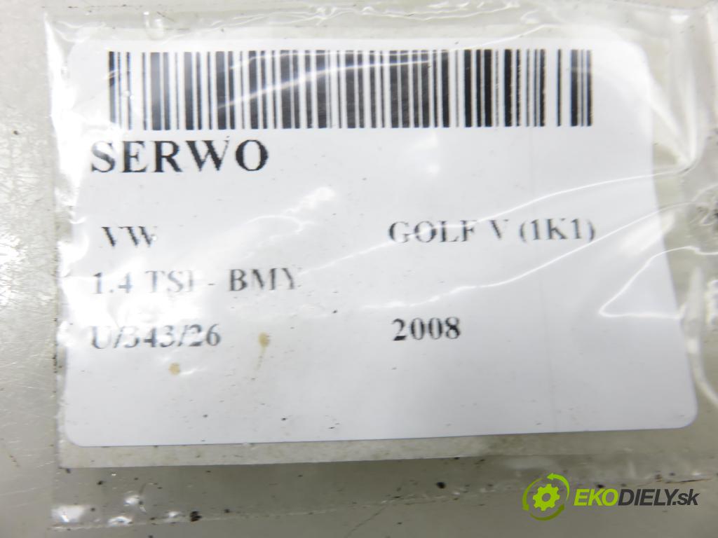 VW GOLF V (1K1) HB 2008 103,00 1.4 TSI 140 - BMY 1390,00 Posilovač 1K1614105AQ ; 0204051358 (Servočerpadlo)