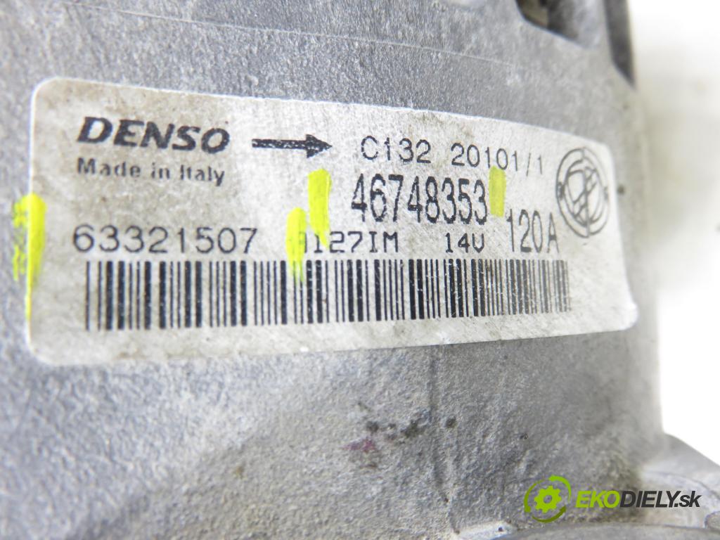 FIAT STILO (192_) HB 2001 85,00 1.9 JTD (192_XE1A) - 192 A1.000 1910,00 Alternátor 46748353 ; 63321507 (Alternátor)