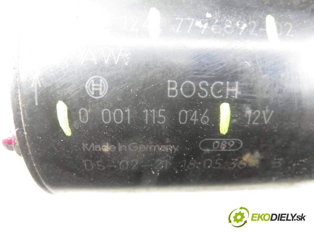 BMW 1 (E87) HB 2006 90,00 118 d - M47 D20 (204D4) 1995,00 Štartér 7796892 ; 0001115046 (Štartér)