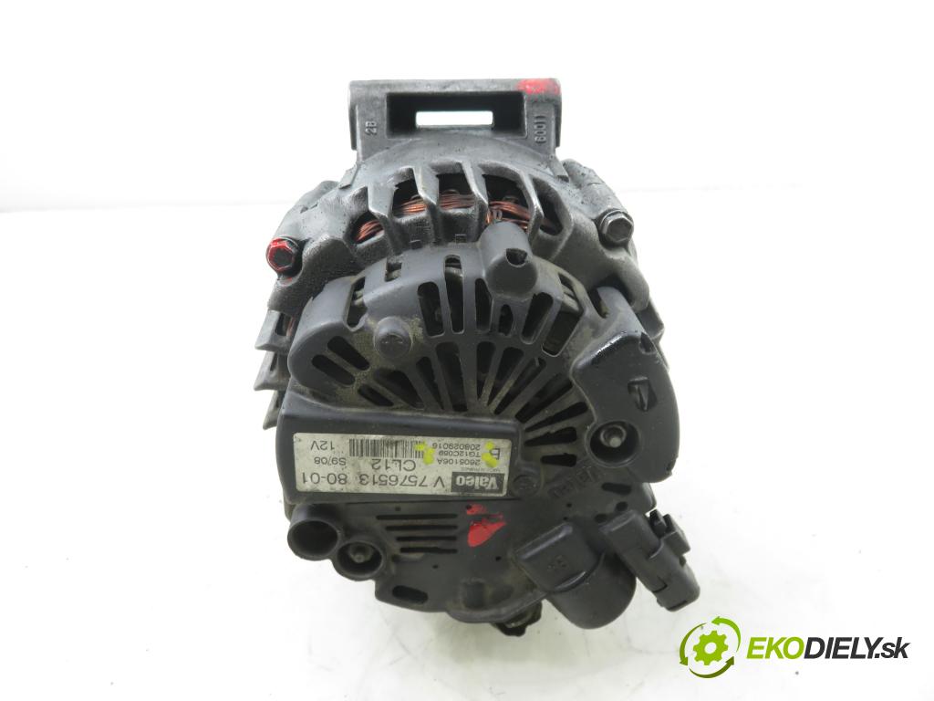 PEUGEOT 308 (4A_, 4C_) HB 2008 70,00 1.4 16V - 8FS (EP3) 1397,00 Alternátor 2605106A ; TG12C059 ; 208029016 (Alternátor)
