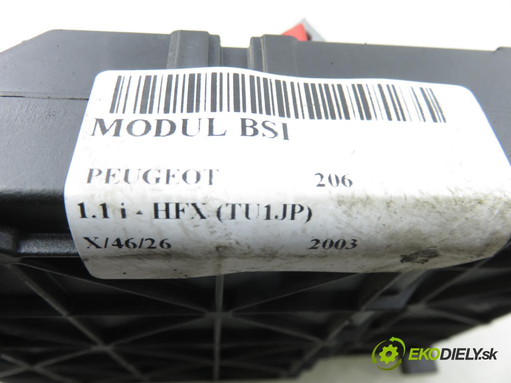 PEUGEOT 206 liftback (2A/C) HB 2003 440,00 1.1 i - HFX (TU1JP) 1124,00 MODUL BSI S1180585120B ; 9650584780