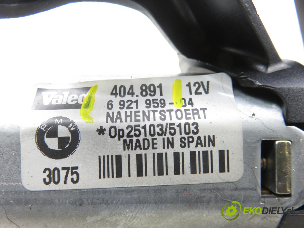 BMW 1 (E87) HB 2006 90,00 118 d - M47 D20 (204D4) 1995,00 Motorček stierače zadné 6921959 ; 404891