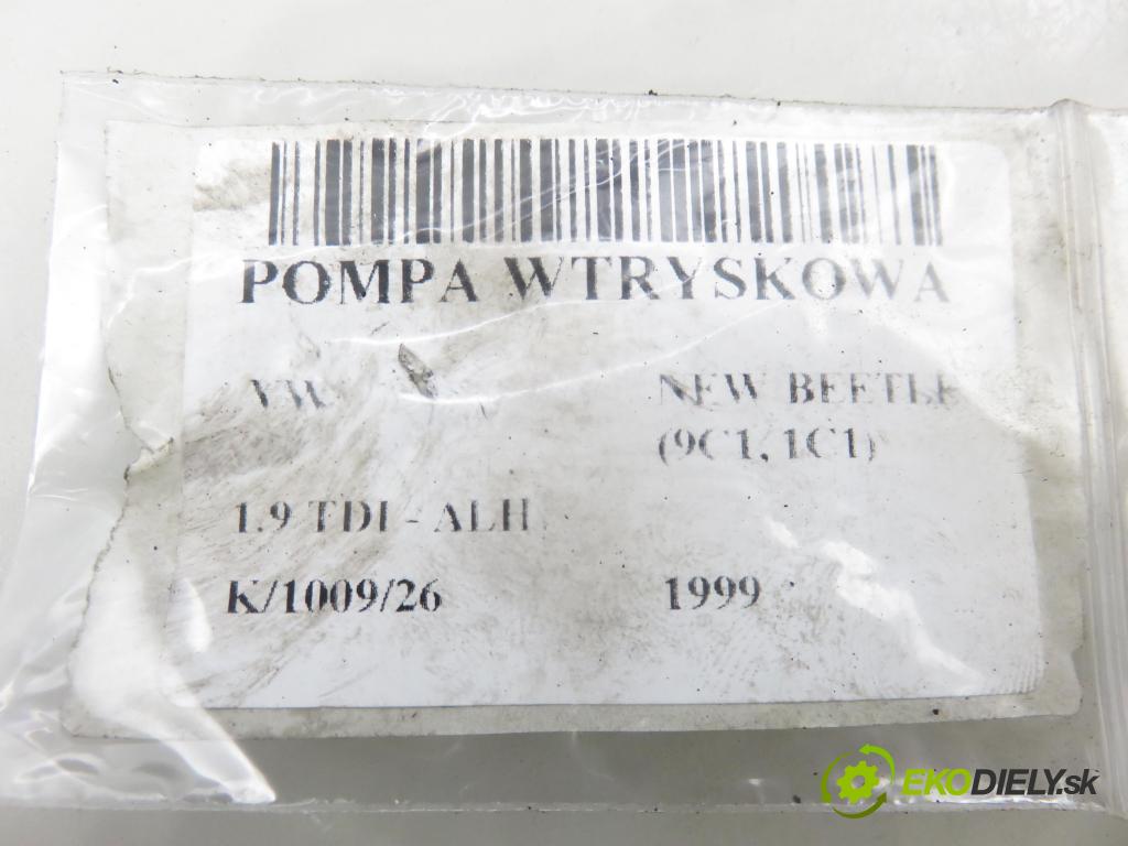 VW NEW BEETLE (9C1, 1C1) HB 1999 66,00 1.9 TDI 90 - ALH 1896,00 pumpa vstřikovací 0460404977 ; 038130107D (Vstřikovací čerpadlo)