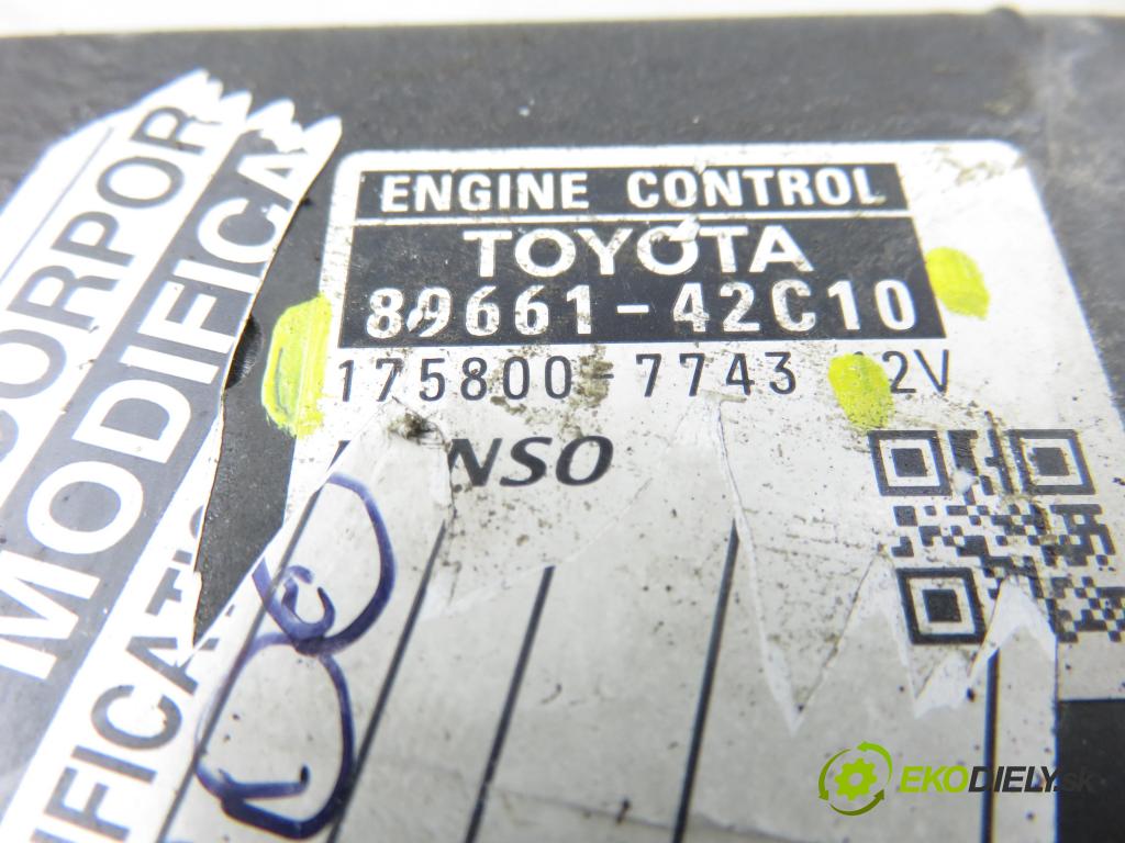 TOYOTA RAV 4 III (_A3_) SUV 2007 130,00 2.2 D 4WD (ALA30_) - 2AD-FHV 2231,00 Riadiaca jednotka Motor 8966142C10 ; 1758007743