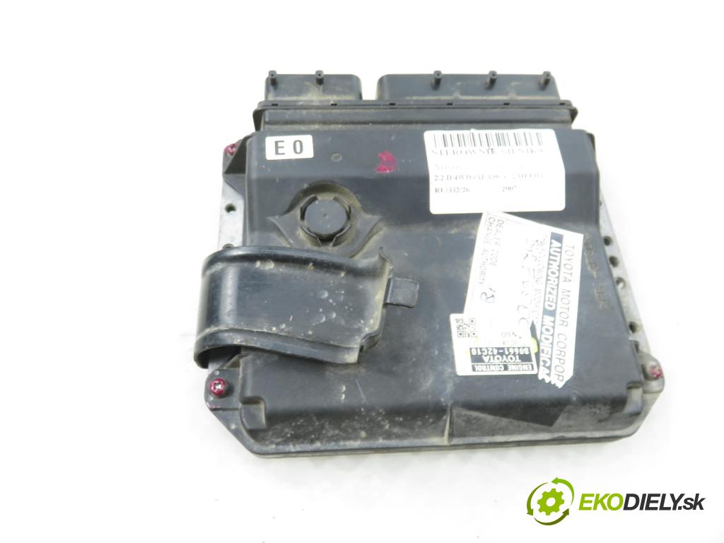 TOYOTA RAV 4 III (_A3_) SUV 2007 130,00 2.2 D 4WD (ALA30_) - 2AD-FHV 2231,00 Riadiaca jednotka Motor 8966142C10 ; 1758007743
