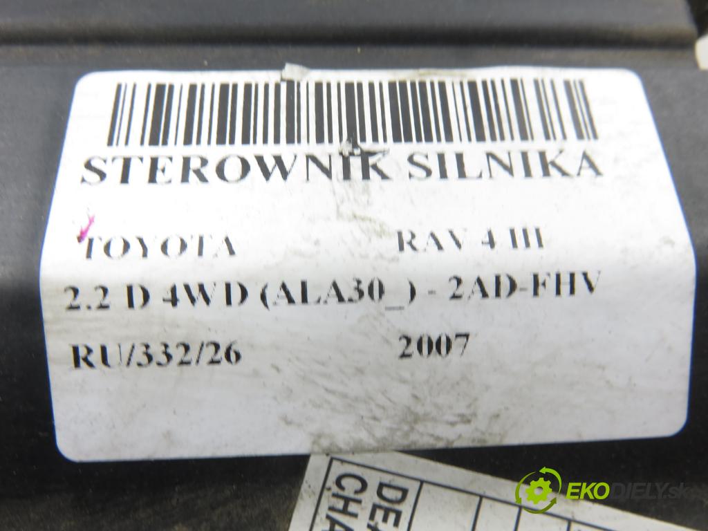 TOYOTA RAV 4 III (_A3_) SUV 2007 130,00 2.2 D 4WD (ALA30_) - 2AD-FHV 2231,00 Riadiaca jednotka Motor 8966142C10 ; 1758007743