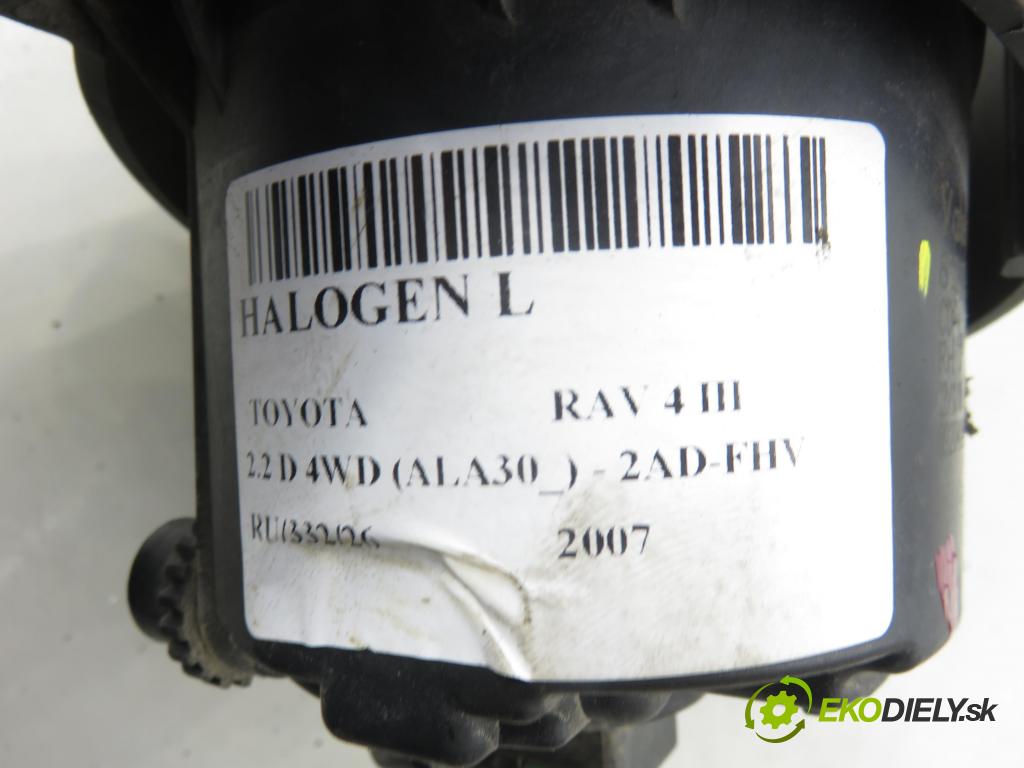TOYOTA RAV 4 III (_A3_) SUV 2007 130,00 2.2 D 4WD (ALA30_) - 2AD-FHV 2231,00 Hmlové svetlo, hmlovka L 812100D40