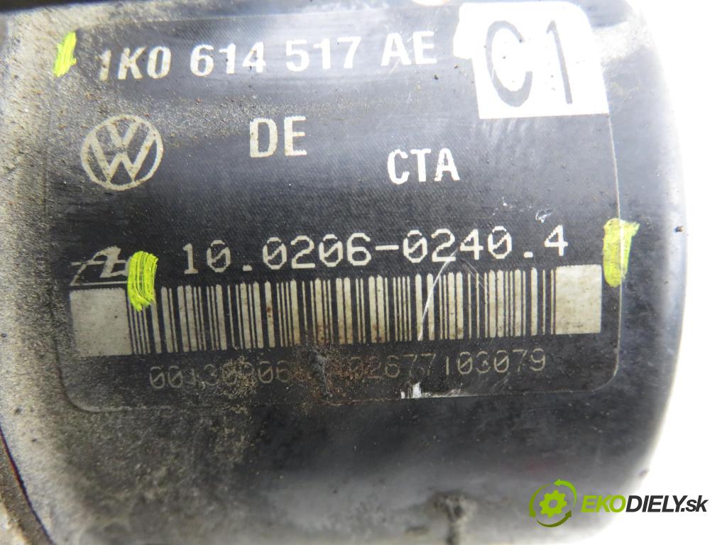 VW GOLF V (1K1) HB 2008 103,00 1.4 TSI 140 - BMY 1390,00 pumpa ABS 1K0907379AC ; 10096003593 ; 1K0614517AE (Pumpa ABS)