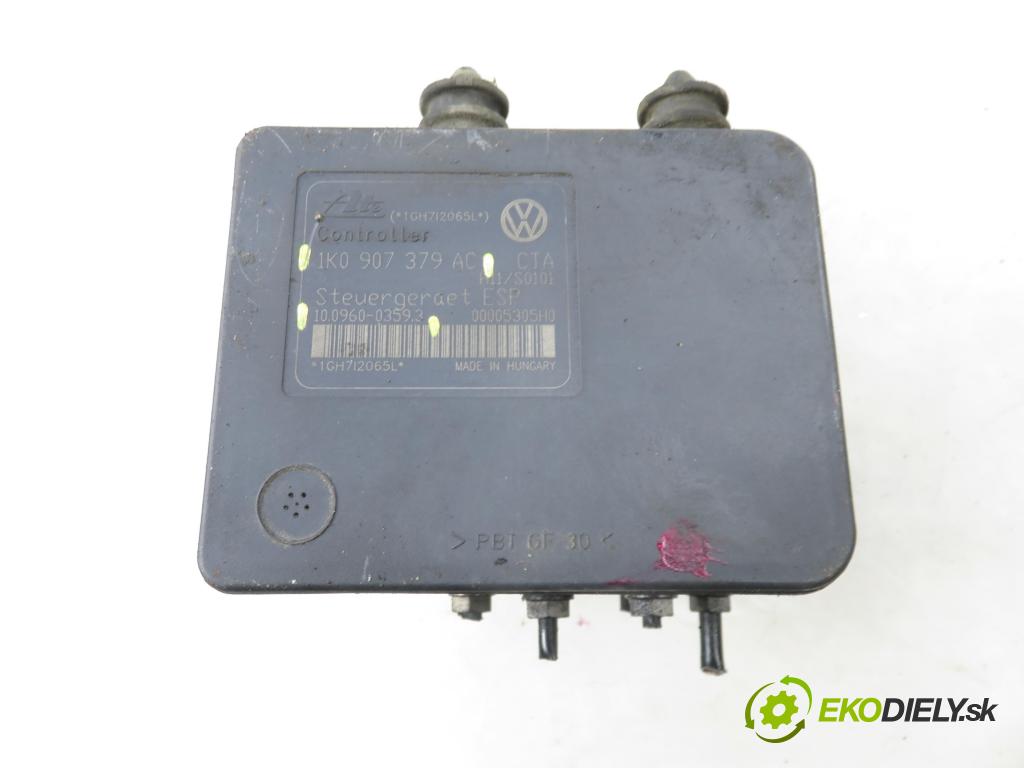 VW GOLF V (1K1) HB 2008 103,00 1.4 TSI 140 - BMY 1390,00 pumpa ABS 1K0907379AC ; 10096003593 ; 1K0614517AE (Pumpa ABS)