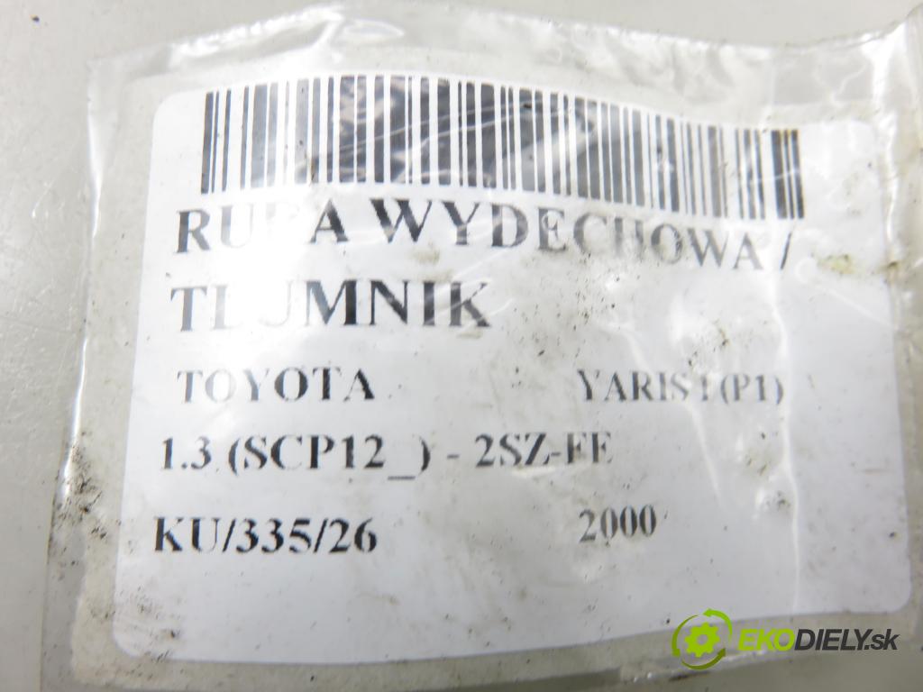 TOYOTA YARIS (_P1_) HB 2000 64,00 1.3 (SCP12_) - 2SZ-FE 1298,00 Rúra VÝFUK: / 20029