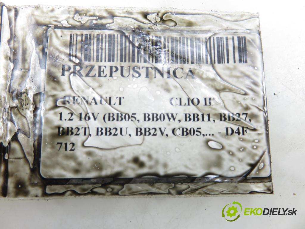 RENAULT CLIO II (BB_, CB_) HB 2001 55,00 1.2 16V (BB05, BB0W, BB11, BB27, BB2T, BB2U, BB2V, 1149,00 Škrtiaca klapka 8200067219 (Škrtiaca klapka)