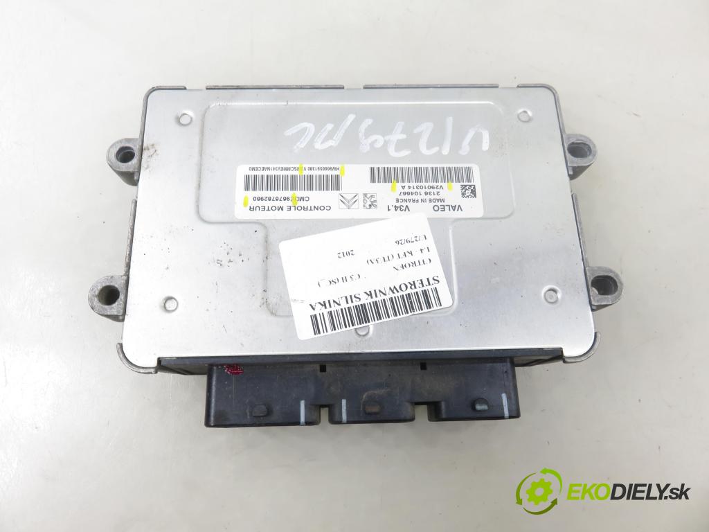 CITROEN C3 II (SC_) HB 2012 54,00 1.4 - KFT (TU3A) 1360,00 Riadiaca jednotka Motor V29010314A ; 9676782980 ; 9666591380
