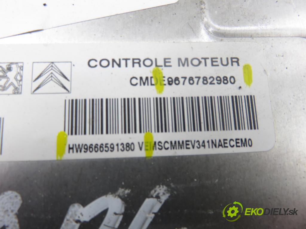 CITROEN C3 II (SC_) HB 2012 54,00 1.4 - KFT (TU3A) 1360,00 Riadiaca jednotka Motor V29010314A ; 9676782980 ; 9666591380