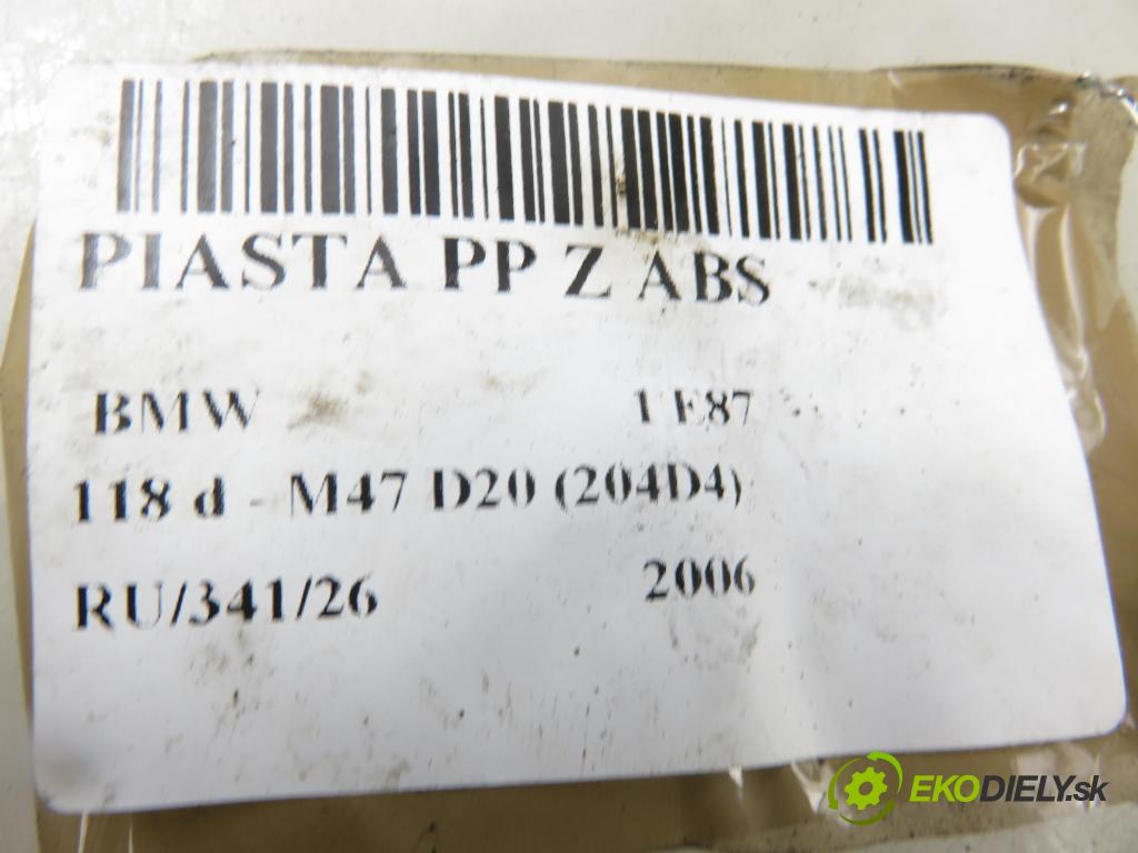 BMW 1 (E87) HB 2006 90,00 118 d - M47 D20 (204D4) 1995,00 náboj PP ABS
