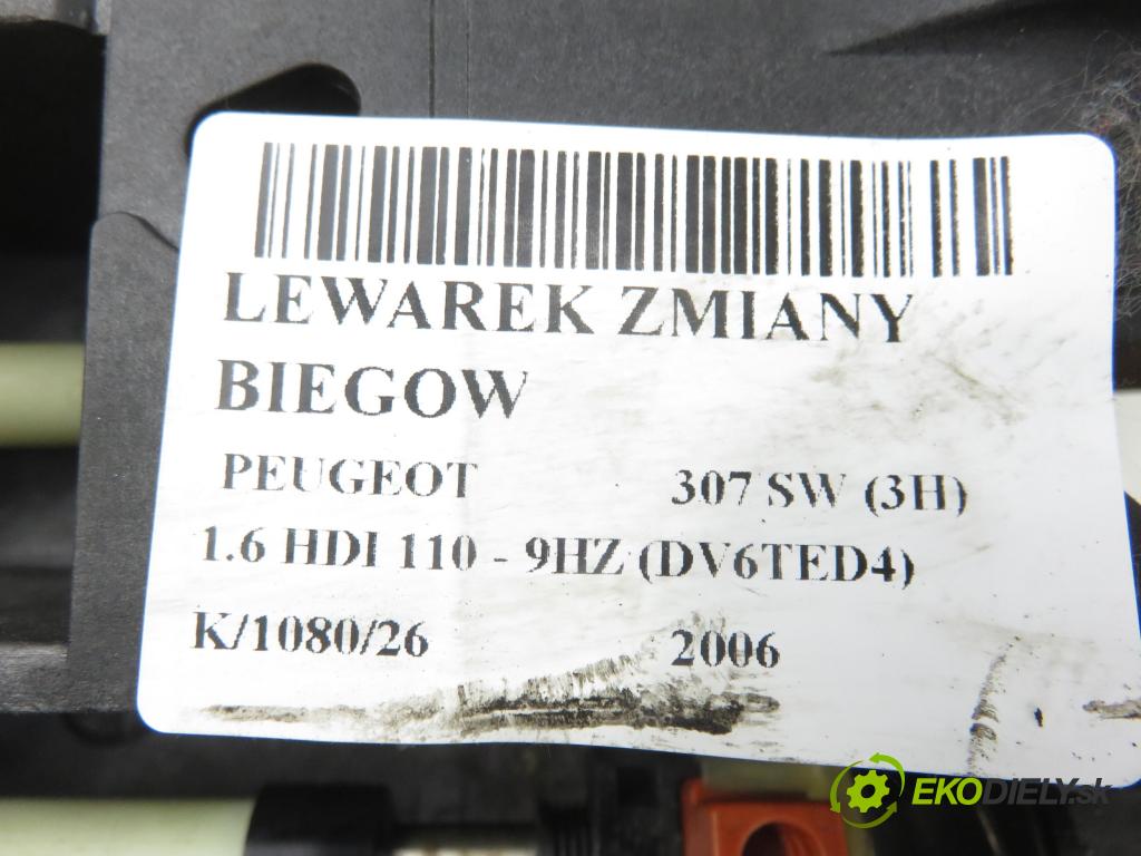 PEUGEOT 307 SW (3H) KOMBI 2006 80,00 1.6 HDI 110 - 9HZ (DV6TED4) 1560,00 ZVEDÁK: