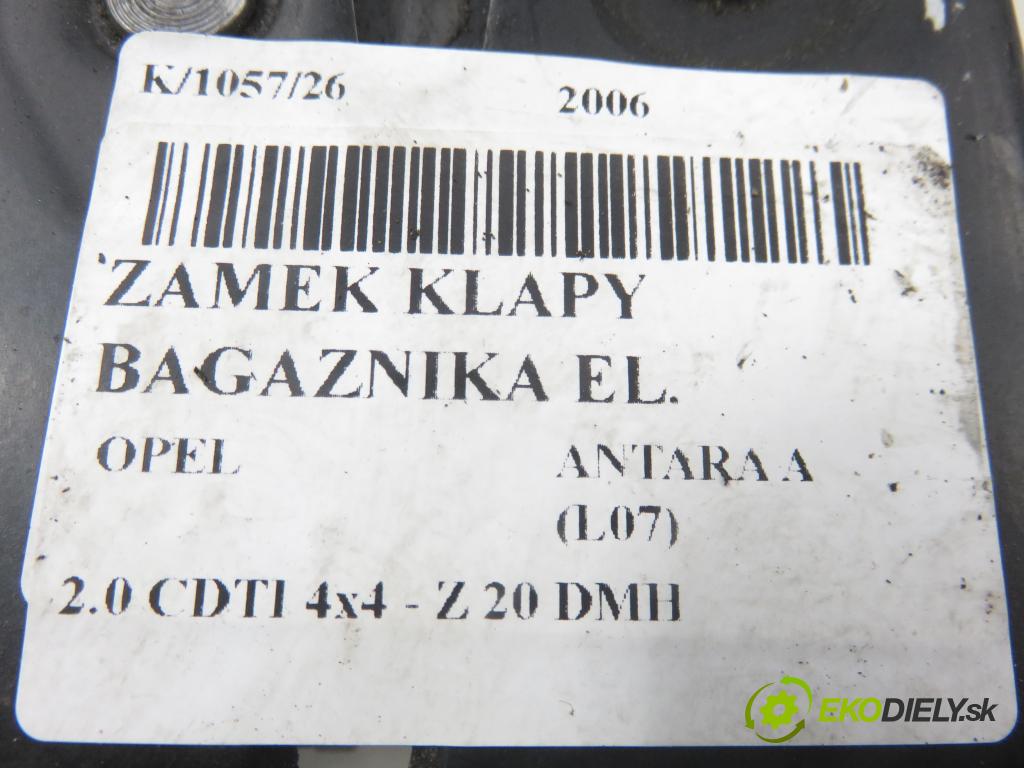 OPEL ANTARA A (L07) SUV 2006 110,00 2.0 CDTI 4x4 - Z 20 DMH 1991,00 zámok dverí kufor EL. 15934420