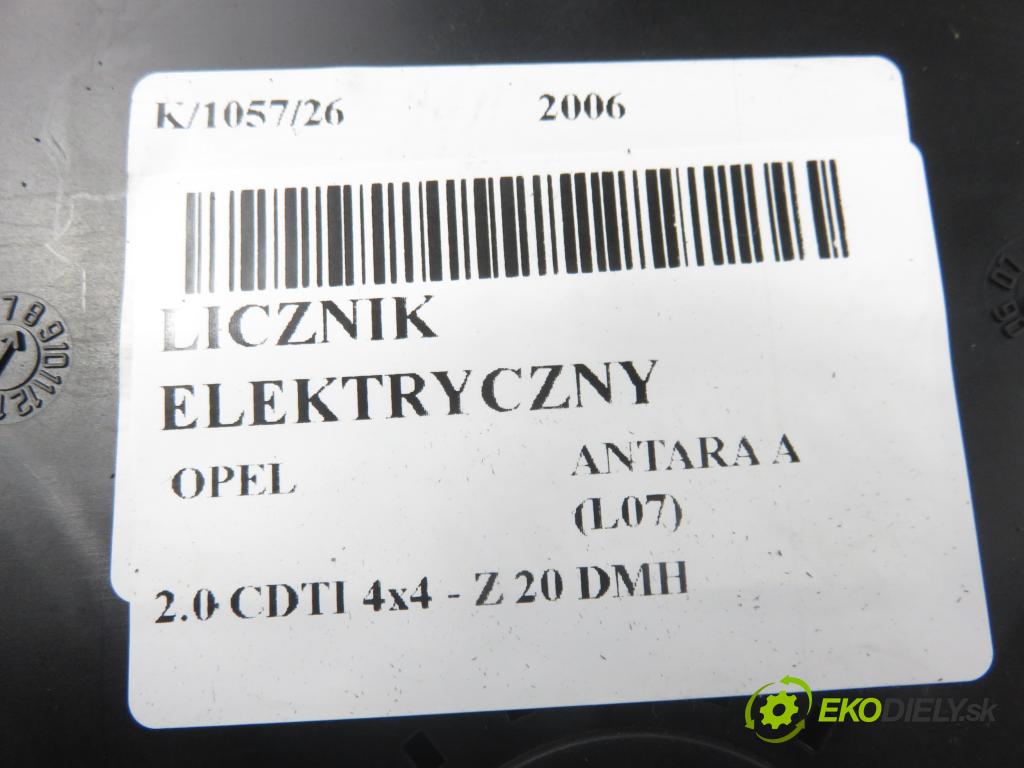 OPEL ANTARA A (L07) SUV 2006 110,00 2.0 CDTI 4x4 - Z 20 DMH 1991,00 Prístrojovka elektrický 96627601