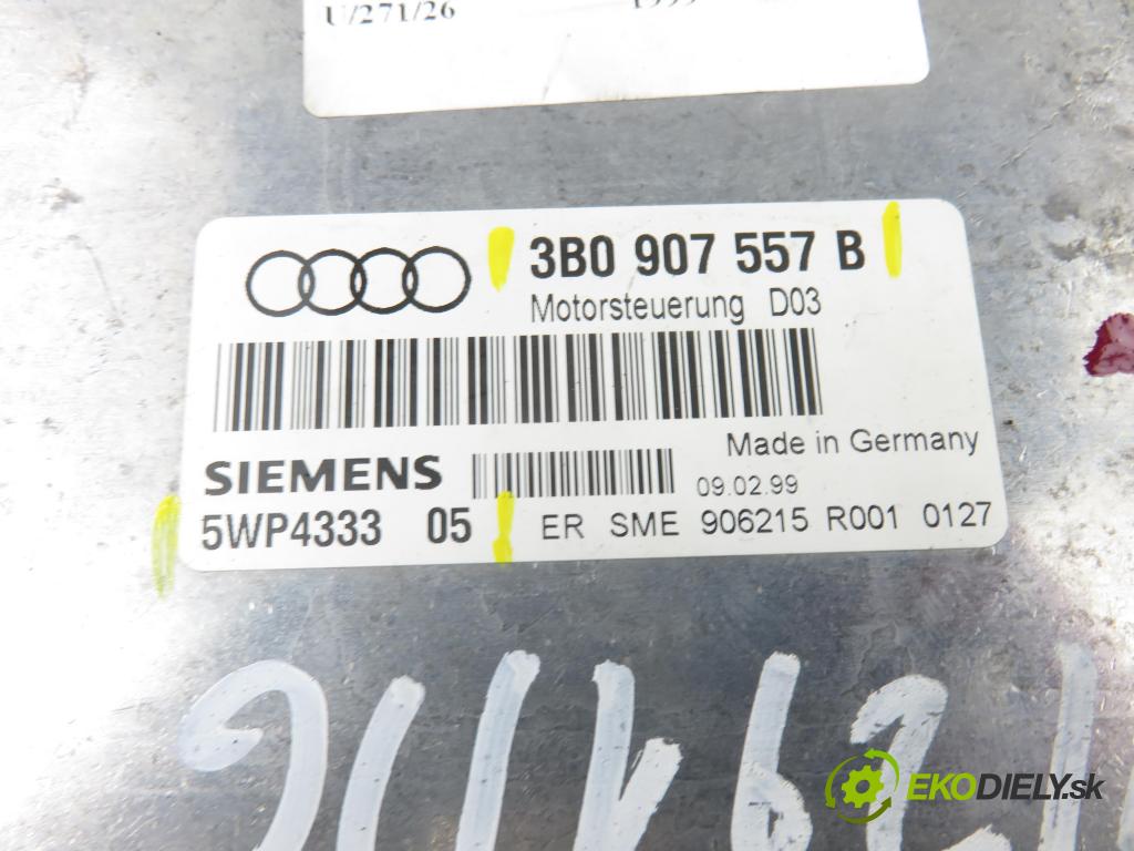 AUDI A4 (8D2, B5) SEDAN 1999 74,00 1.6 - AHL 1595,00 řídící jednotka motora 5WP433305 ; 3B0907557B