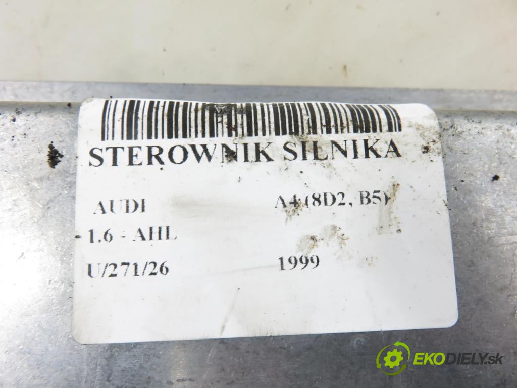 AUDI A4 (8D2, B5) SEDAN 1999 74,00 1.6 - AHL 1595,00 řídící jednotka motora 5WP433305 ; 3B0907557B
