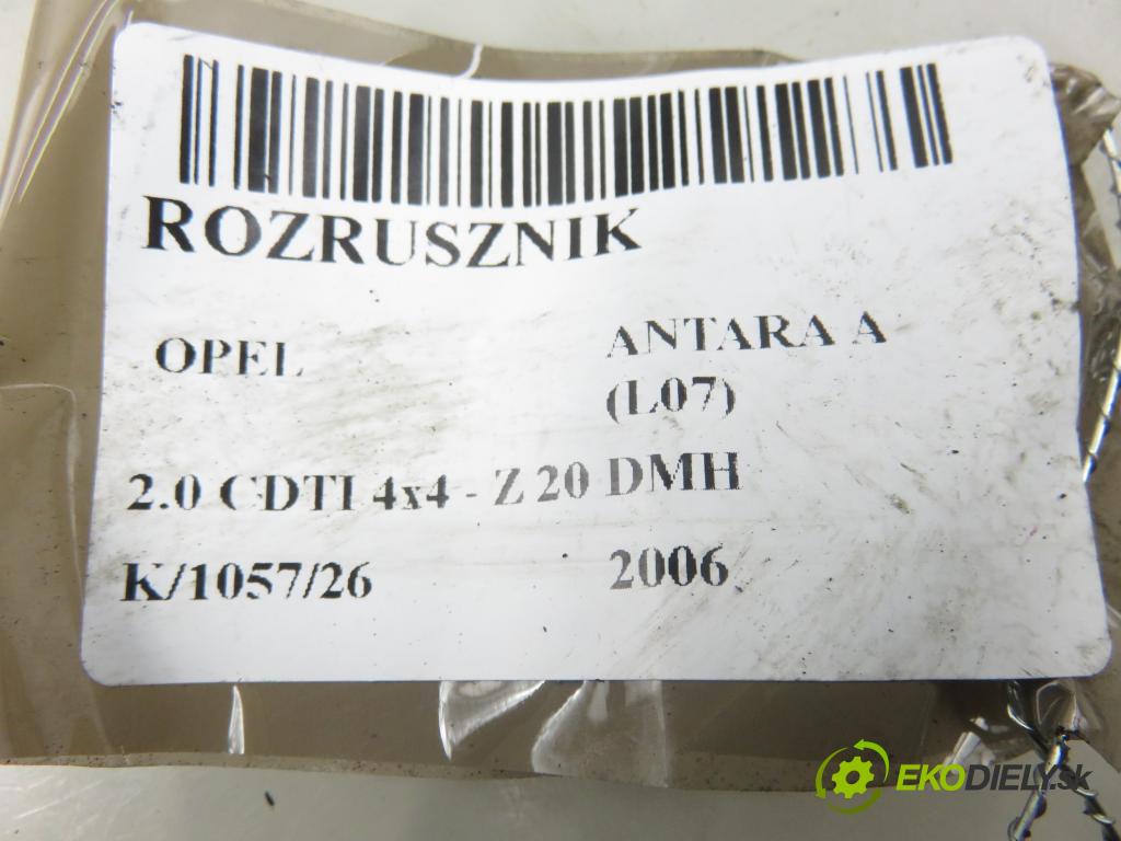 OPEL ANTARA A (L07) SUV 2006 110,00 2.0 CDTI 4x4 - Z 20 DMH 1991,00 Štartér 96627034 (Štartér)