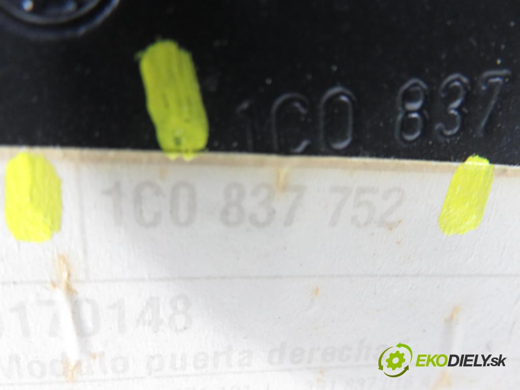 VW NEW BEETLE (9C1, 1C1) HB 1999 66,00 1.9 TDI - ALH 1896,00 Mechanizmus okien 3D 1C0837756LL ; 1C0837752